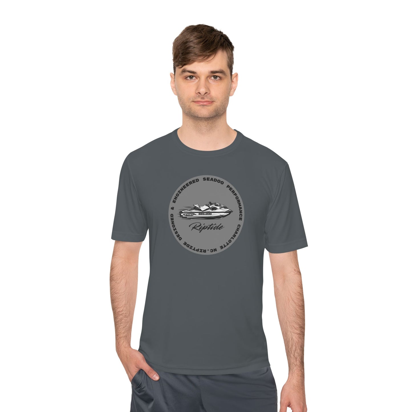 Riptide Engineered Performance Dri Fit Tee — Moisture‑Wicking Athletic Shirt