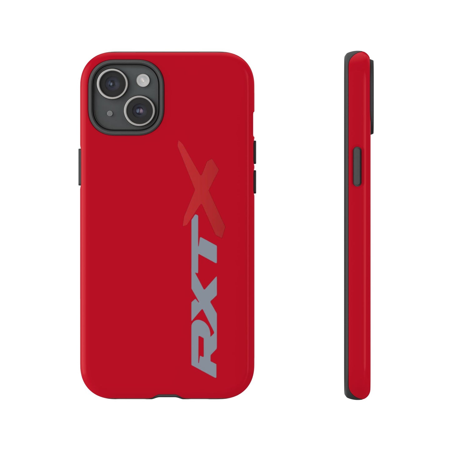 RXTX Tough Phone Case Protective Cover - iPhone Samsung Google Pixel Red