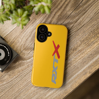 RXTX Tough Phone Case Protective Cover - iPhone Samsung Google Pixel Millenium Yellow