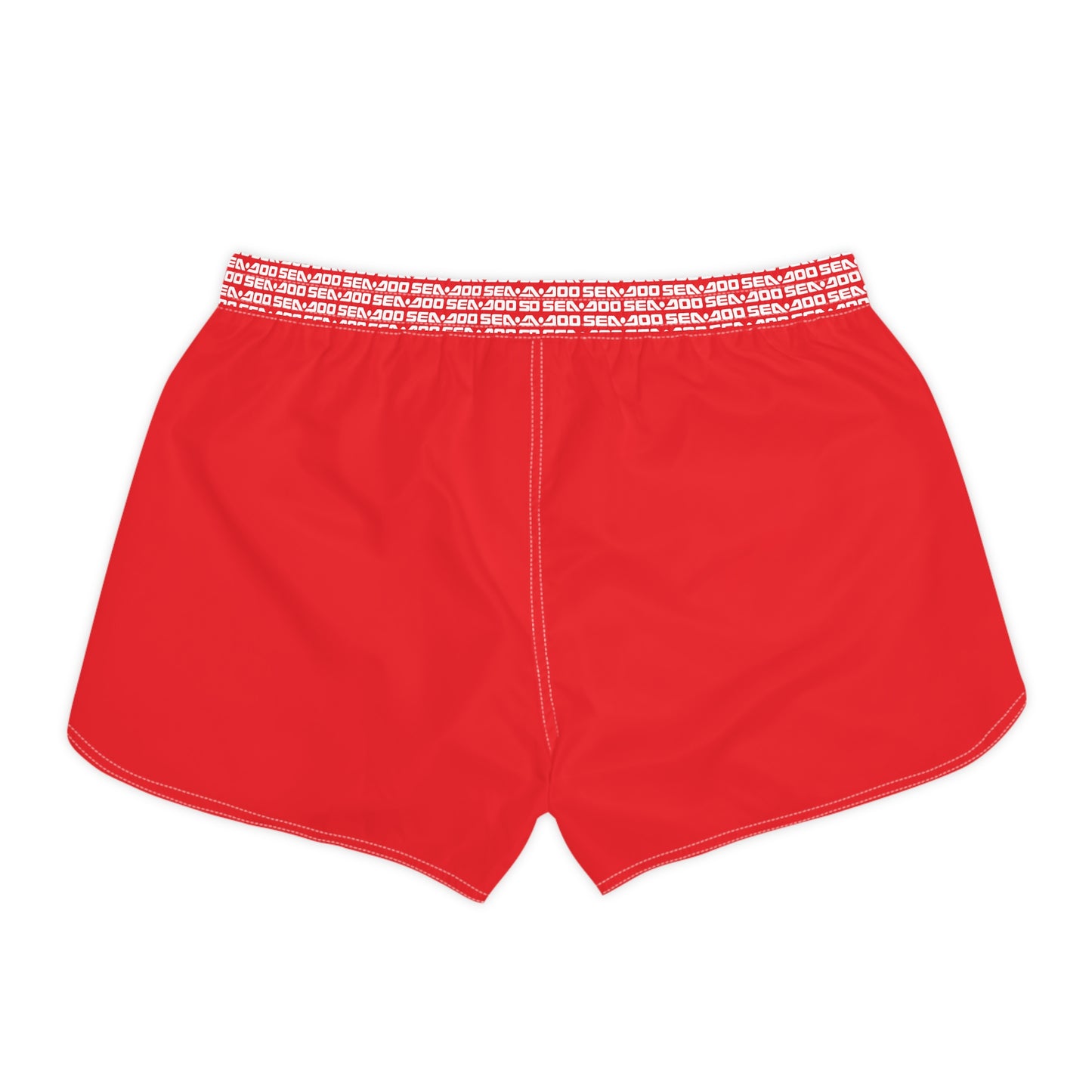 SeaDoo Performance Swim Shorts Women's Beach Riding Shorts Red - Vert