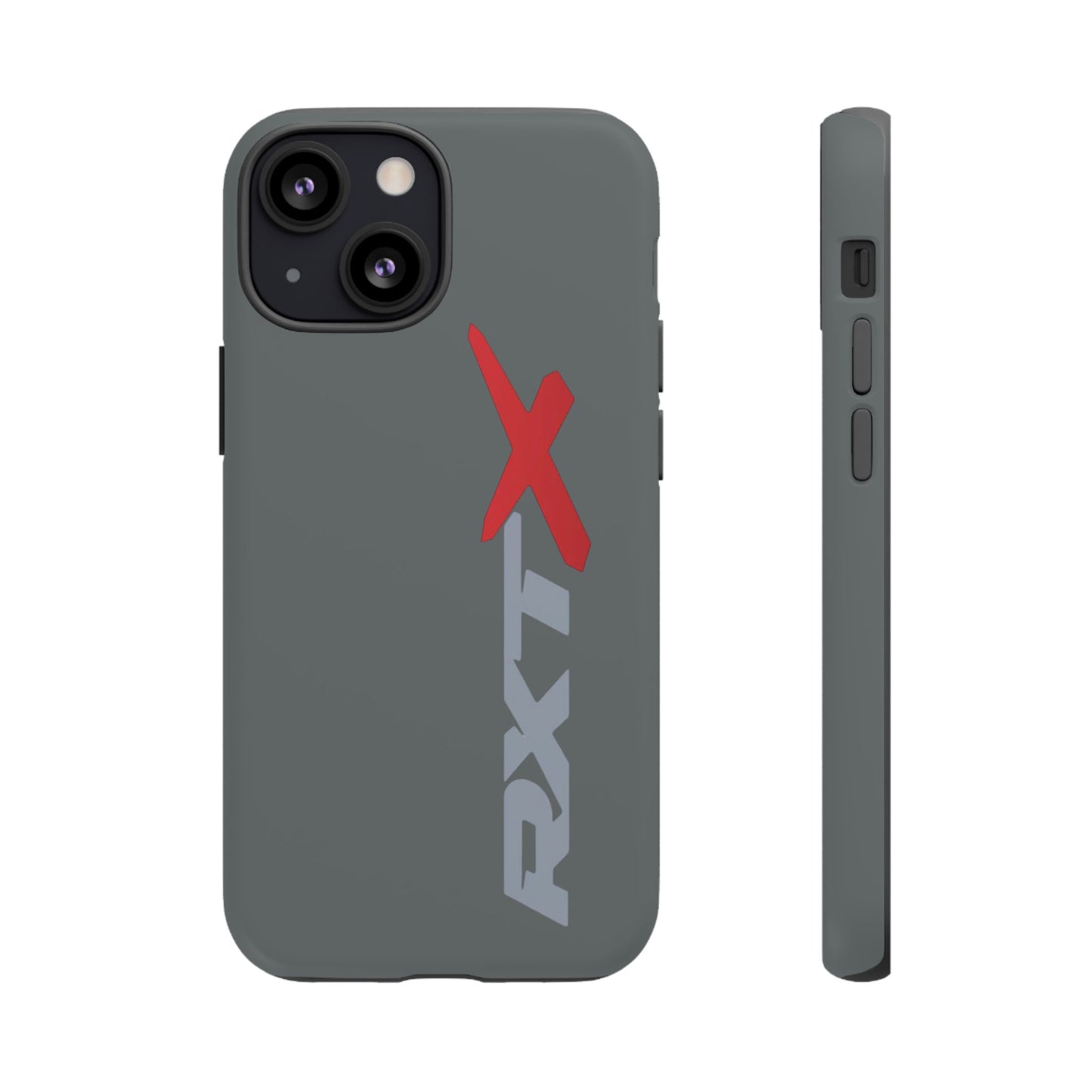RXTX Tough Phone Case Protective Cover - iPhone Samsung Google Pixel -Dark Grey