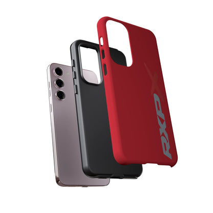 RXPX Tough Phone Case Protective Cover - iPhone Samsung Google Pixel - Red