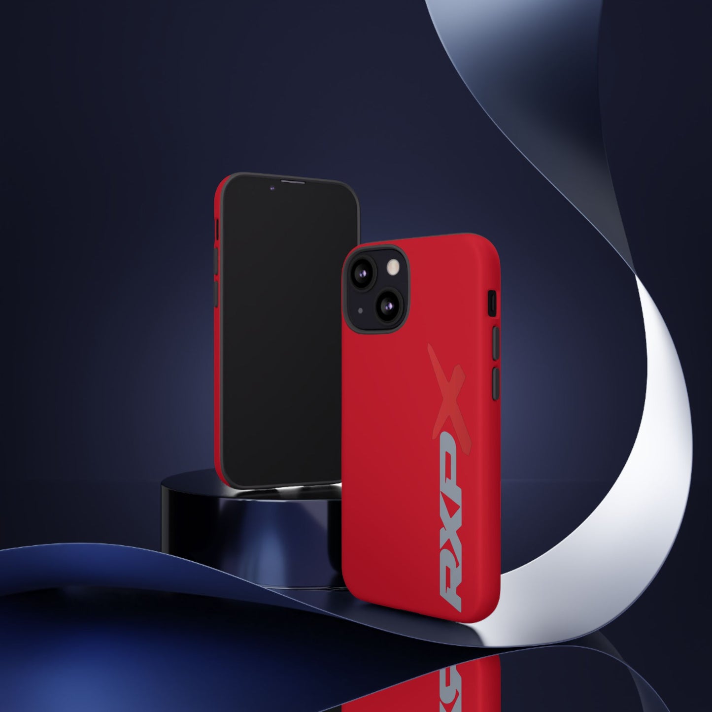 RXPX Tough Phone Case Protective Cover - iPhone Samsung Google Pixel - Red
