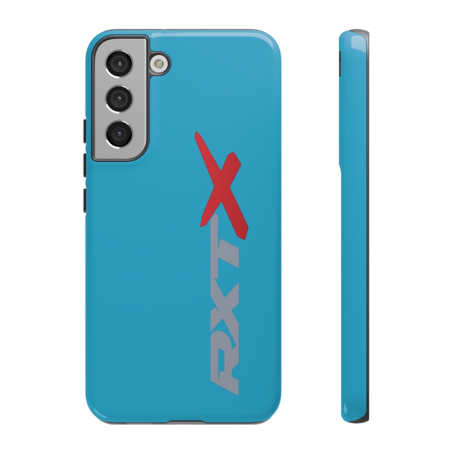 RXTX Tough Phone Case Protective Cover - iPhone Samsung Google Pixel Turquoise