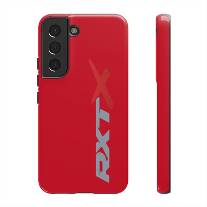 RXTX Tough Phone Case Protective Cover - iPhone Samsung Google Pixel Red