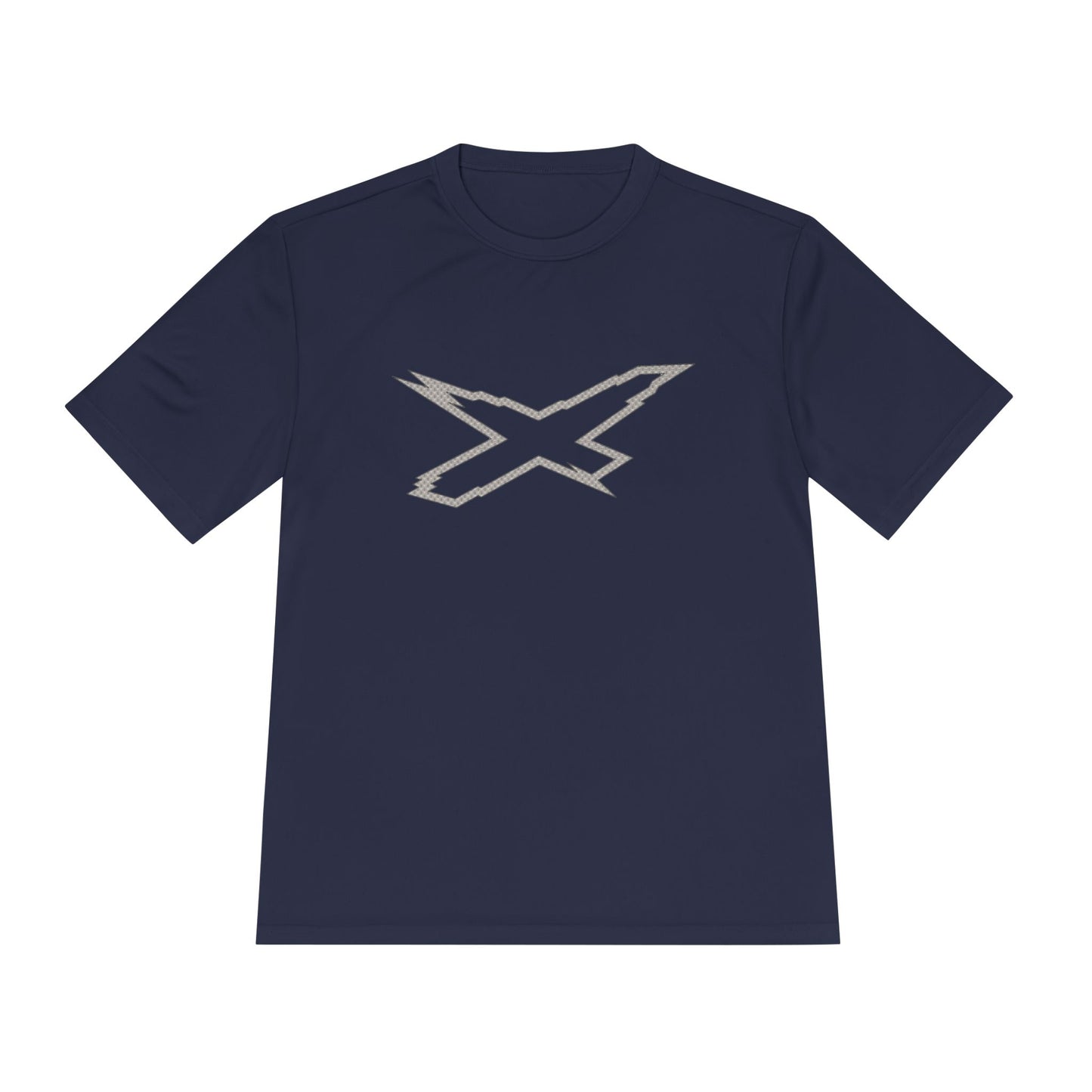 Riptide X-Team Performance Dri Fit Tee — Moisture‑Wicking Athletic Shirt Steel Plate