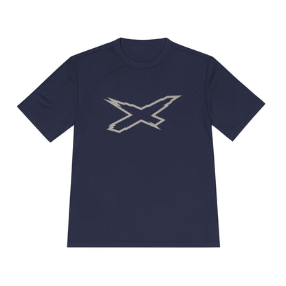 Riptide X-Team Performance Dri Fit Tee — Moisture‑Wicking Athletic Shirt Steel Plate