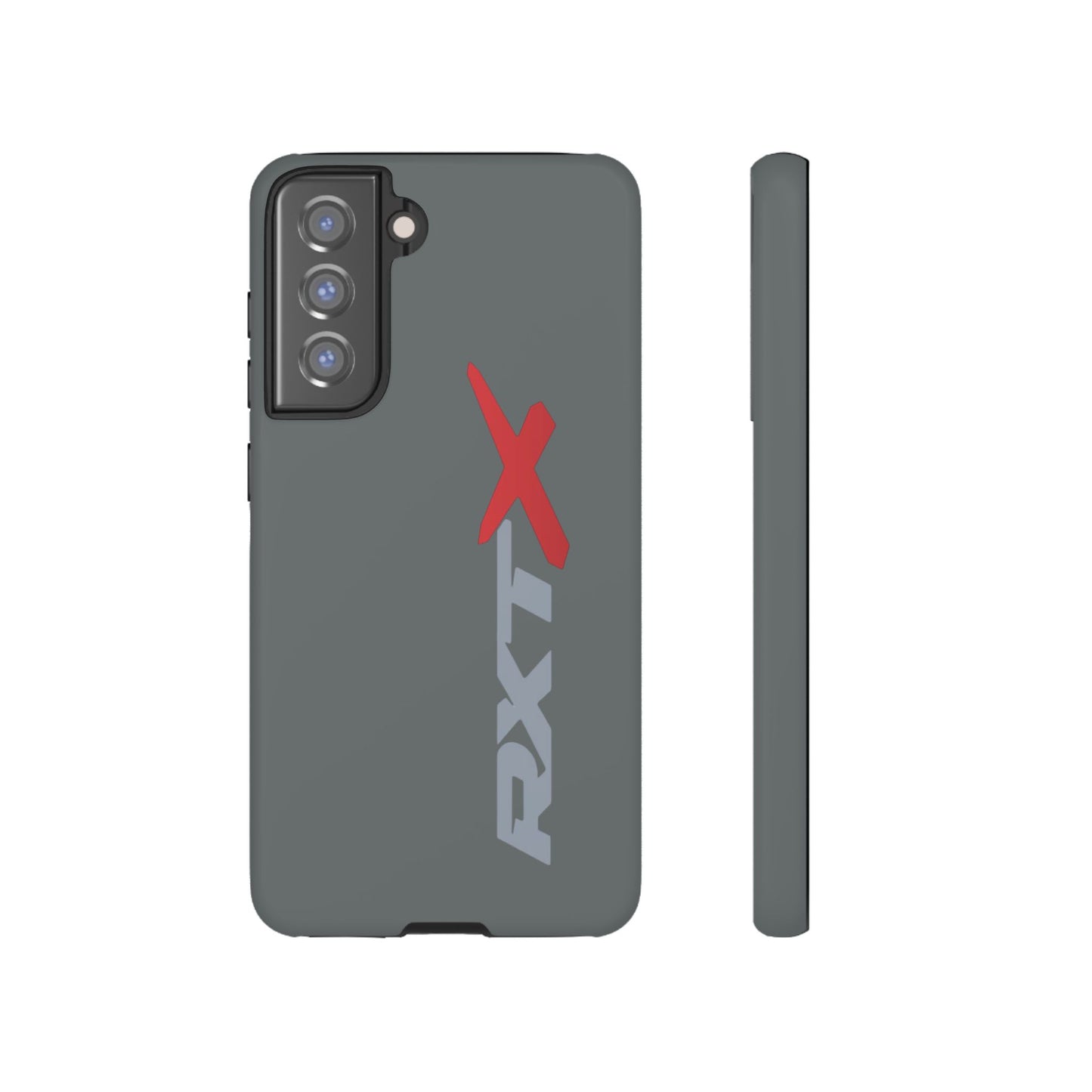 RXTX Tough Phone Case Protective Cover - iPhone Samsung Google Pixel -Dark Grey