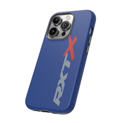 RXTX Tough Phone Case Protective Cover - iPhone Samsung Google Pixel Dark Blue