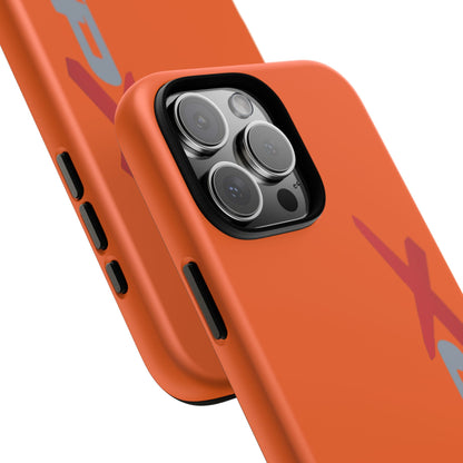 RXPX Tough Phone Case Protective Cover - iPhone Samsung Google Pixel - Orange