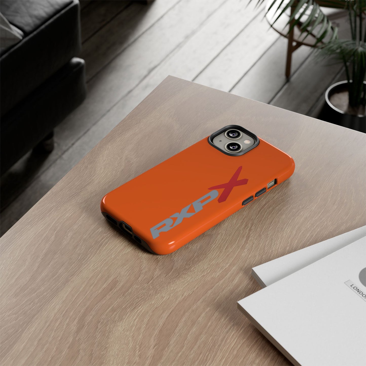RXPX Tough Phone Case Protective Cover - iPhone Samsung Google Pixel - Orange