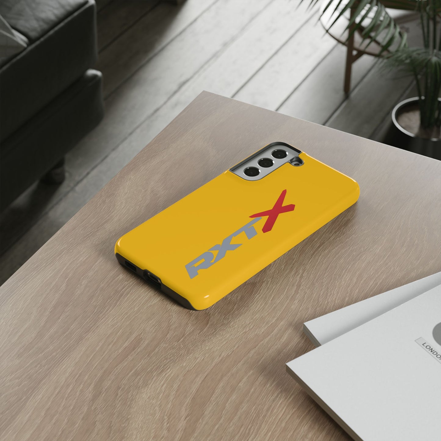 RXTX Tough Phone Case Protective Cover - iPhone Samsung Google Pixel Millenium Yellow