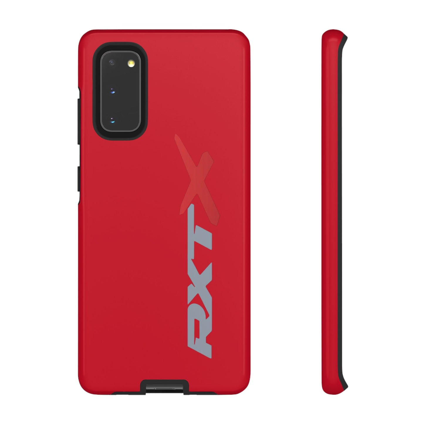 RXTX Tough Phone Case Protective Cover - iPhone Samsung Google Pixel Red