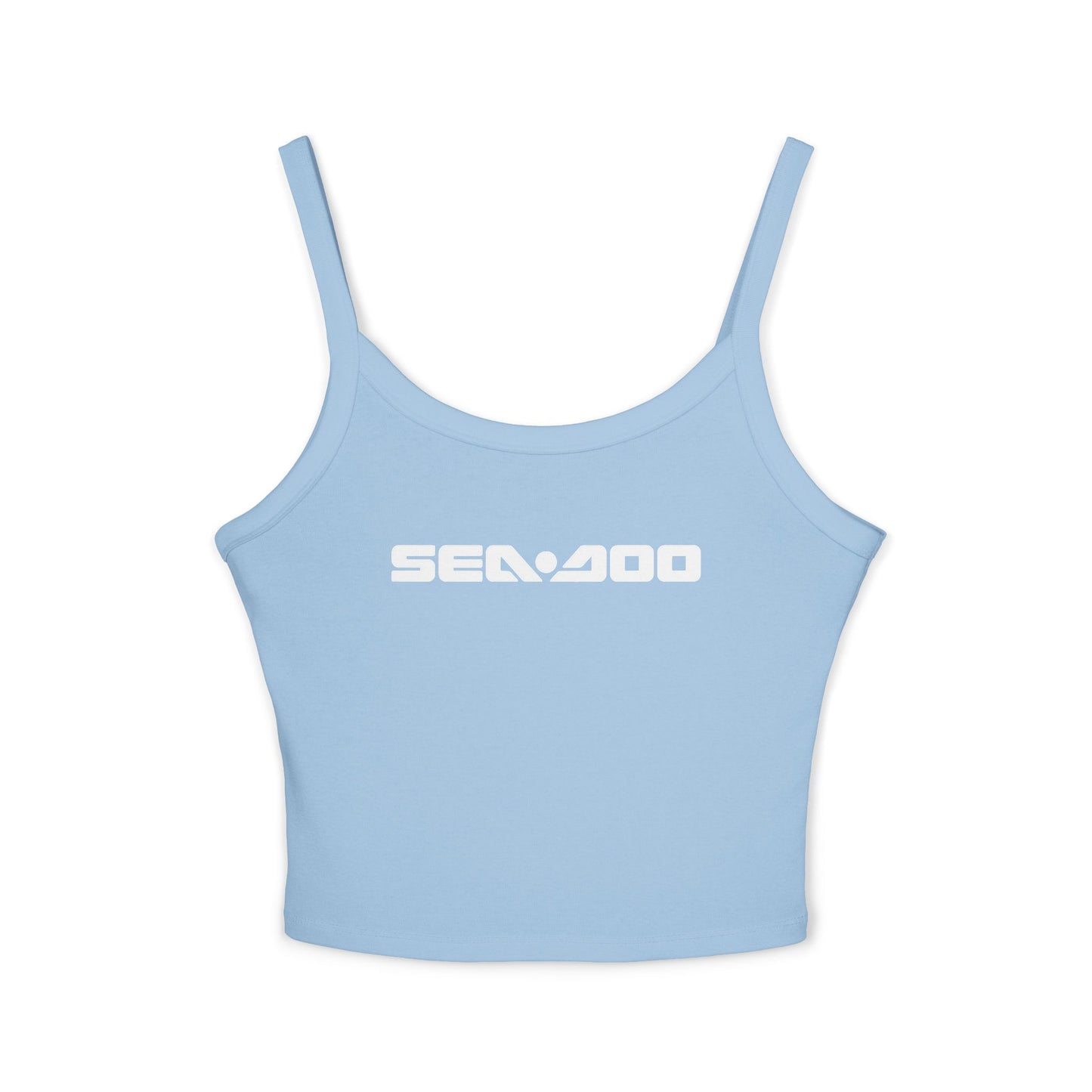 Sea-Doo Sexy 2000 Crop Tank Top — Women’s Spaghetti Strap Graphic Tank
