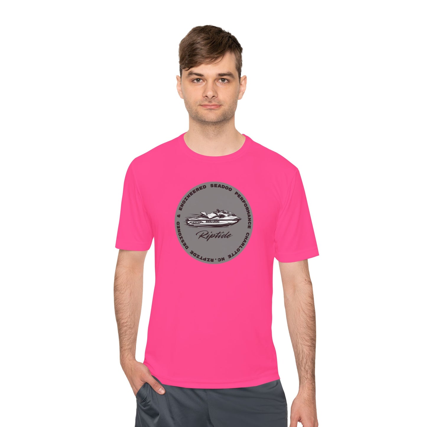 Riptide Engineered Performance Dri Fit Tee — Moisture‑Wicking Athletic Shirt