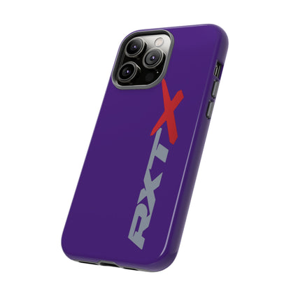 RXTX Tough Phone Case Protective Cover - iPhone Samsung Google Pixel Purple