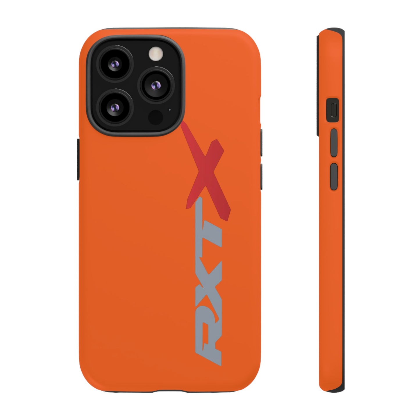 RXTX Tough Phone Case Protective Cover - iPhone Samsung Google Pixel Orange