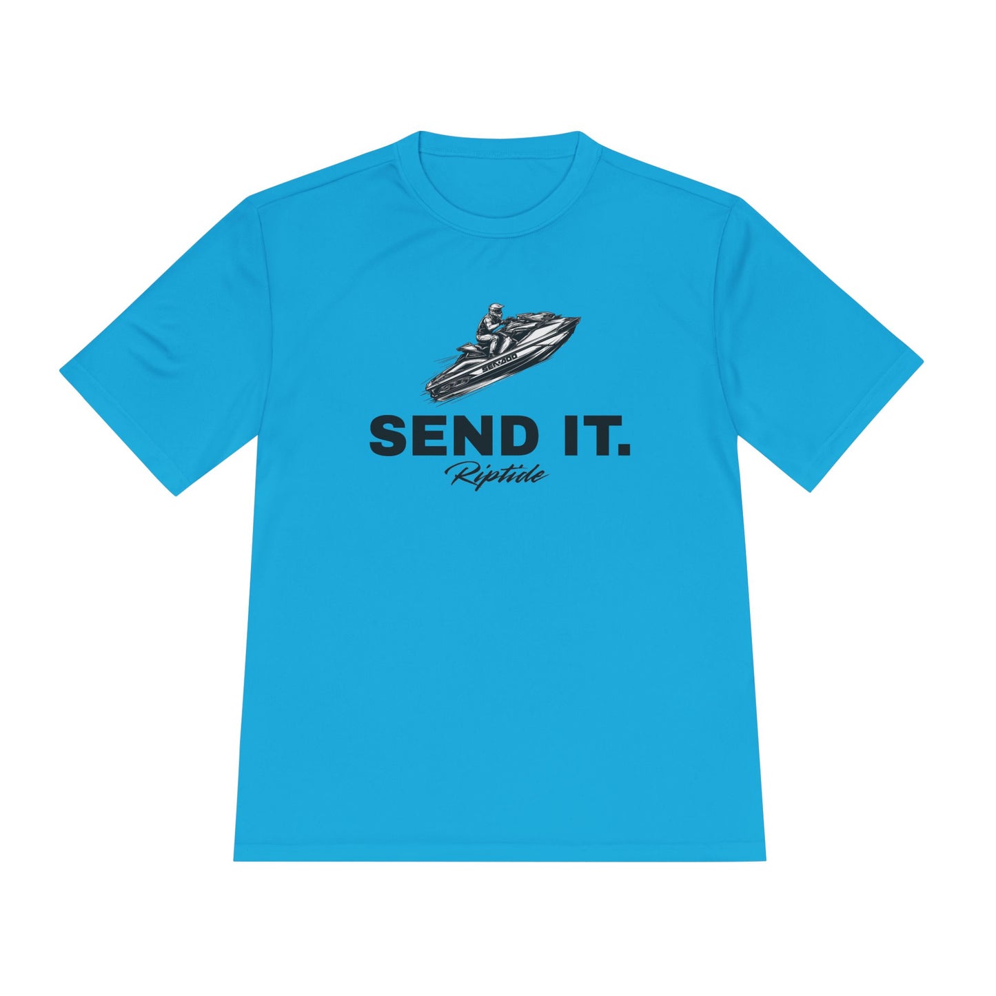 Riptide Send It Performance Dri Fit Tee — Moisture‑Wicking Athletic Shirt