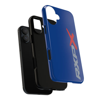 RXPX Tough Phone Case Protective Cover - iPhone Samsung Google Pixel - Dark Blue