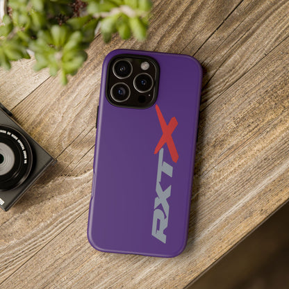 RXTX Tough Phone Case Protective Cover - iPhone Samsung Google Pixel Purple