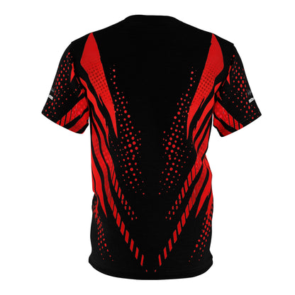 SeaDoo RXPX X-Team Cyber Racing Dri Fit Tee — Red & Black All-Over Print