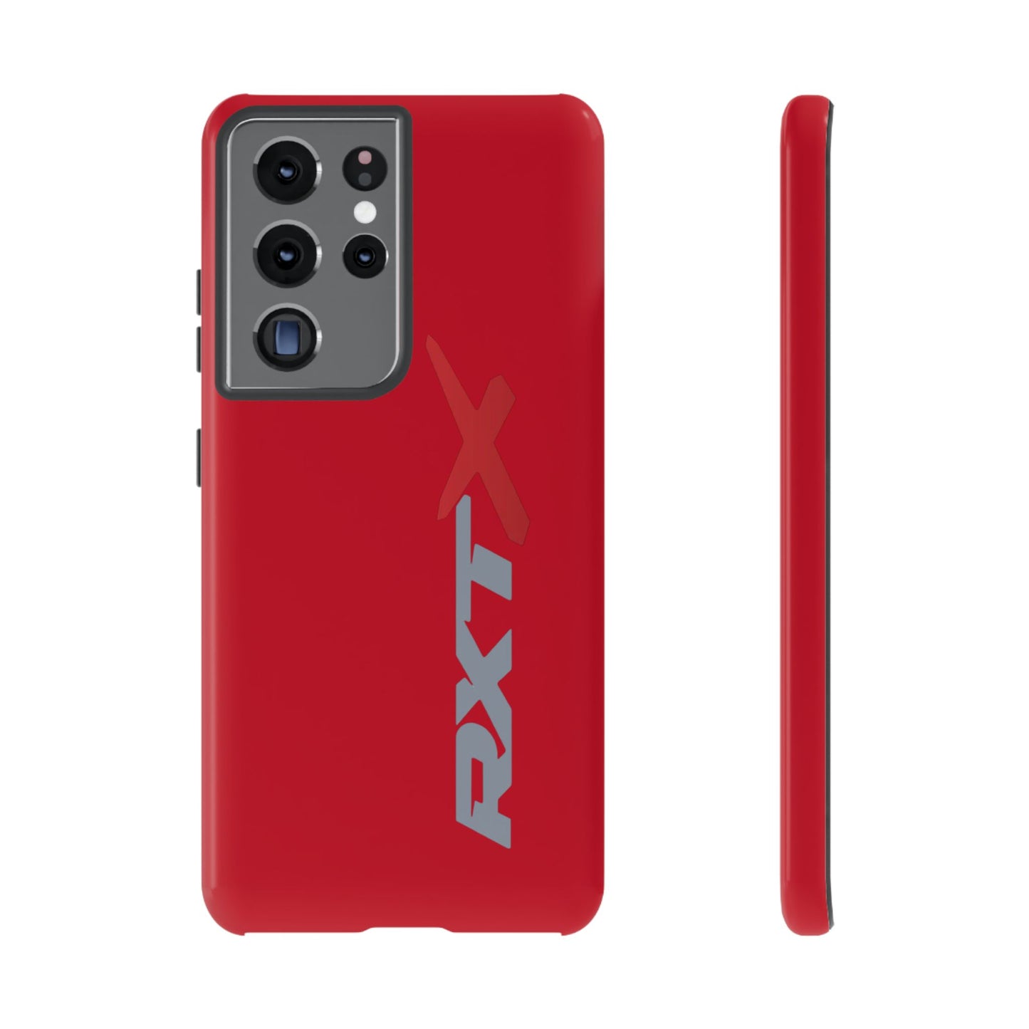 RXTX Tough Phone Case Protective Cover - iPhone Samsung Google Pixel Red