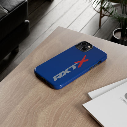 RXTX Tough Phone Case Protective Cover - iPhone Samsung Google Pixel Dark Blue