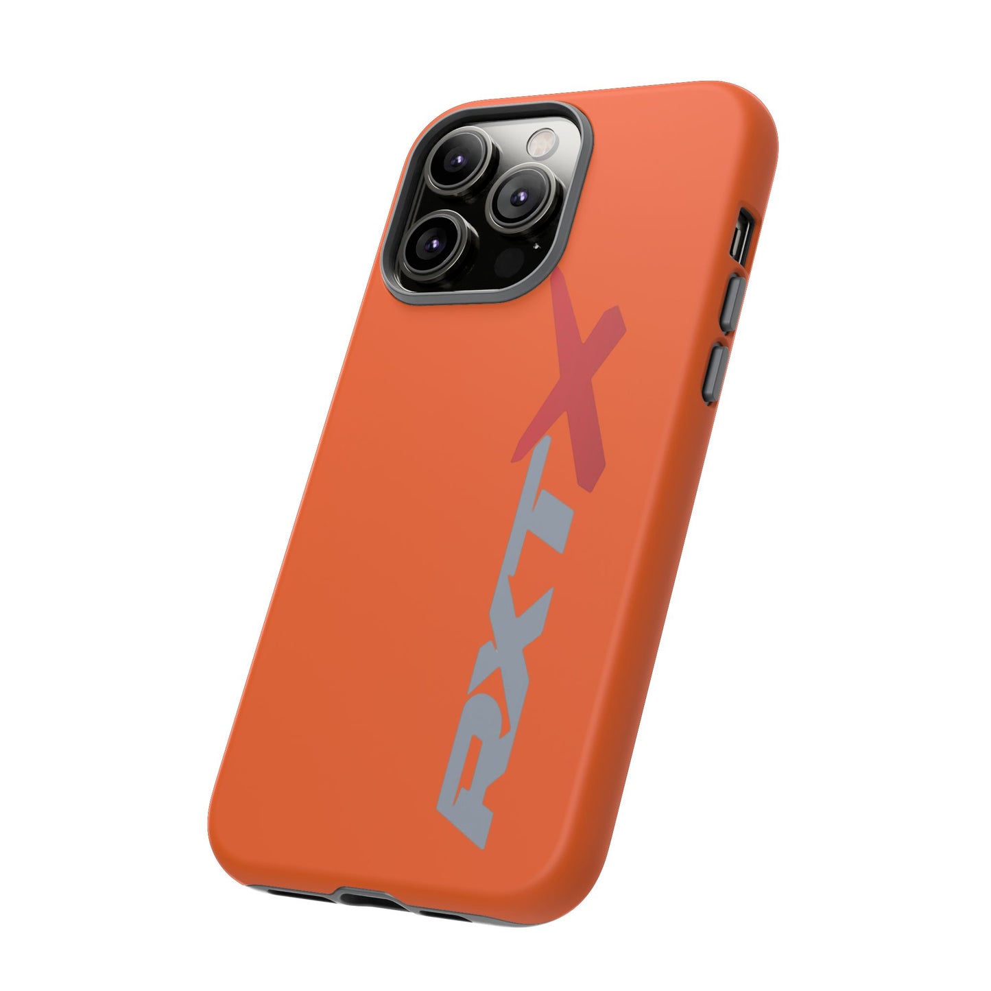 RXTX Tough Phone Case Protective Cover - iPhone Samsung Google Pixel Orange