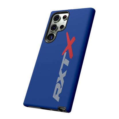 RXTX Tough Phone Case Protective Cover - iPhone Samsung Google Pixel Dark Blue