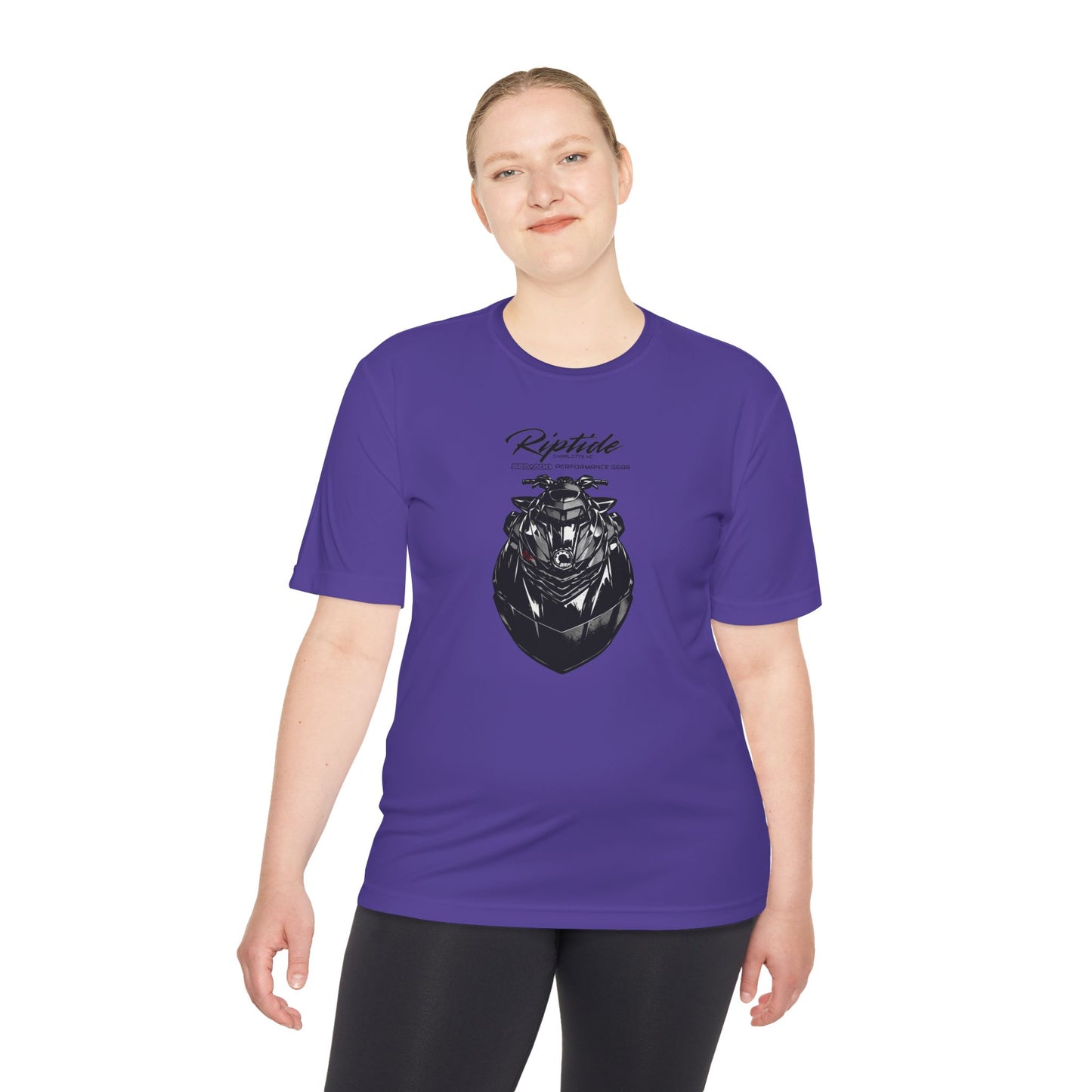 Riptide RXPX Black Out Graphic Tee — Moisture-Wicking Performance Shirt