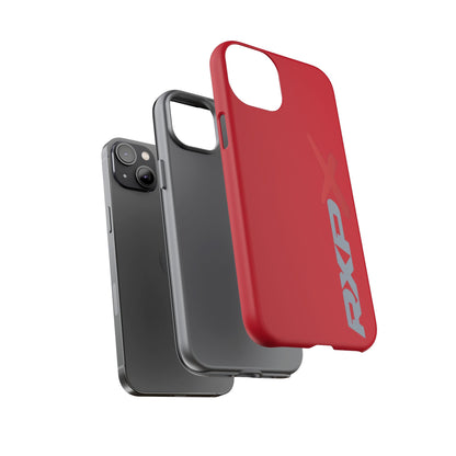 RXPX Tough Phone Case Protective Cover - iPhone Samsung Google Pixel - Red