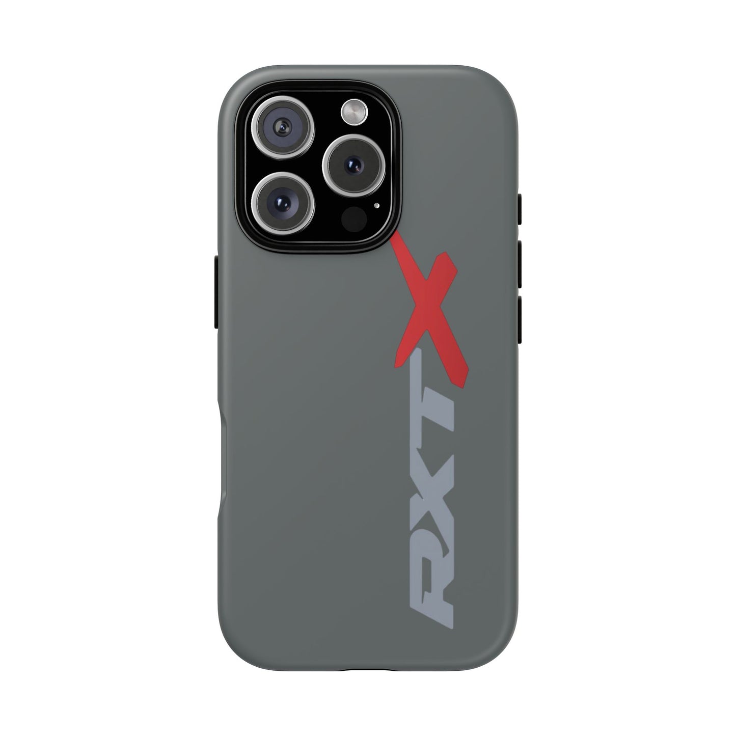 RXTX Tough Phone Case Protective Cover - iPhone Samsung Google Pixel -Dark Grey