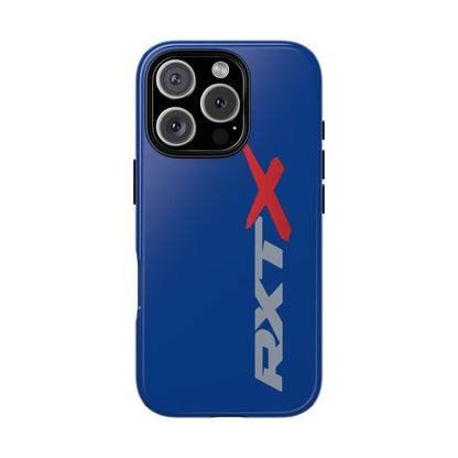 RXTX Tough Phone Case Protective Cover - iPhone Samsung Google Pixel Dark Blue