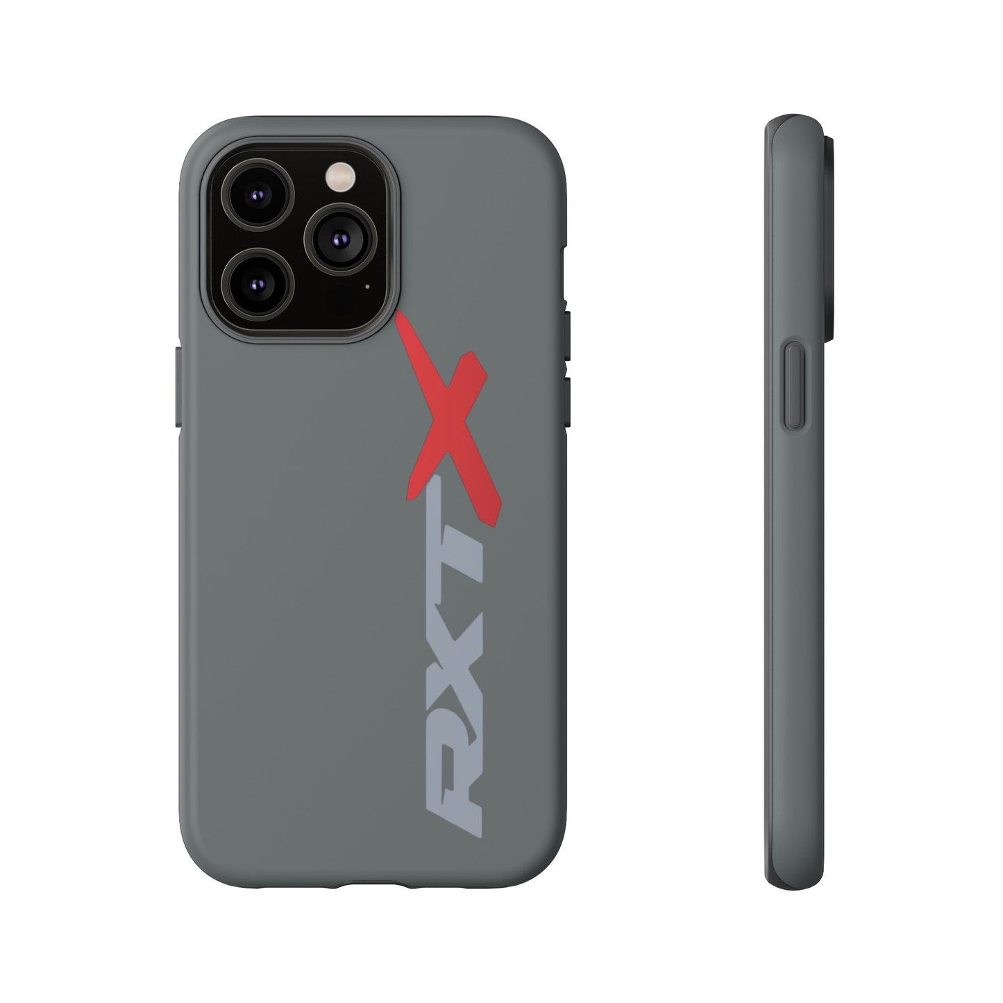 RXTX Tough Phone Case Protective Cover - iPhone Samsung Google Pixel -Dark Grey