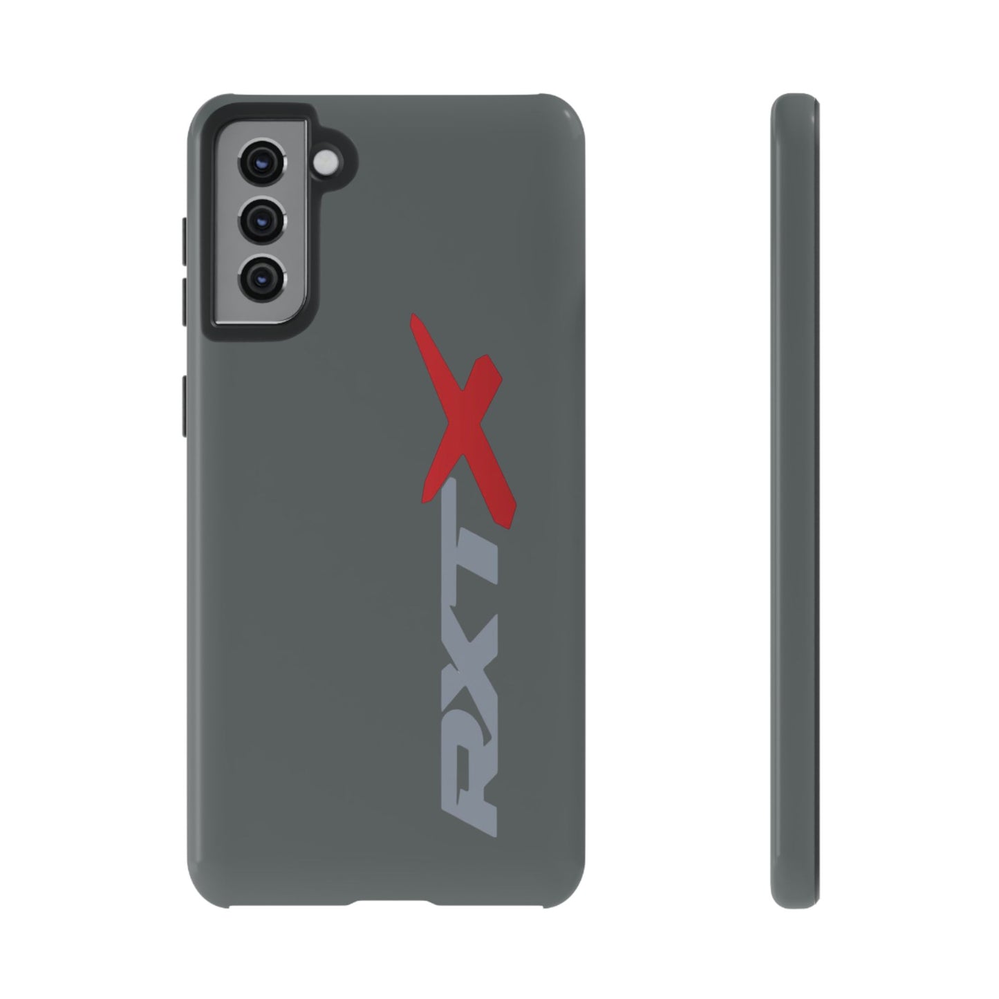 RXTX Tough Phone Case Protective Cover - iPhone Samsung Google Pixel -Dark Grey