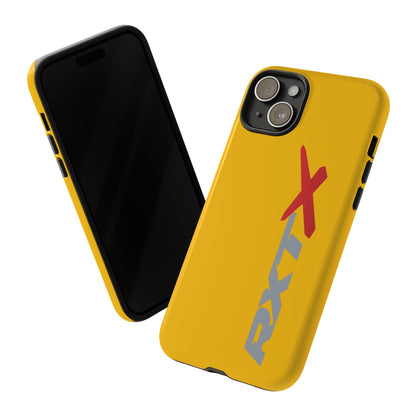RXTX Tough Phone Case Protective Cover - iPhone Samsung Google Pixel Millenium Yellow