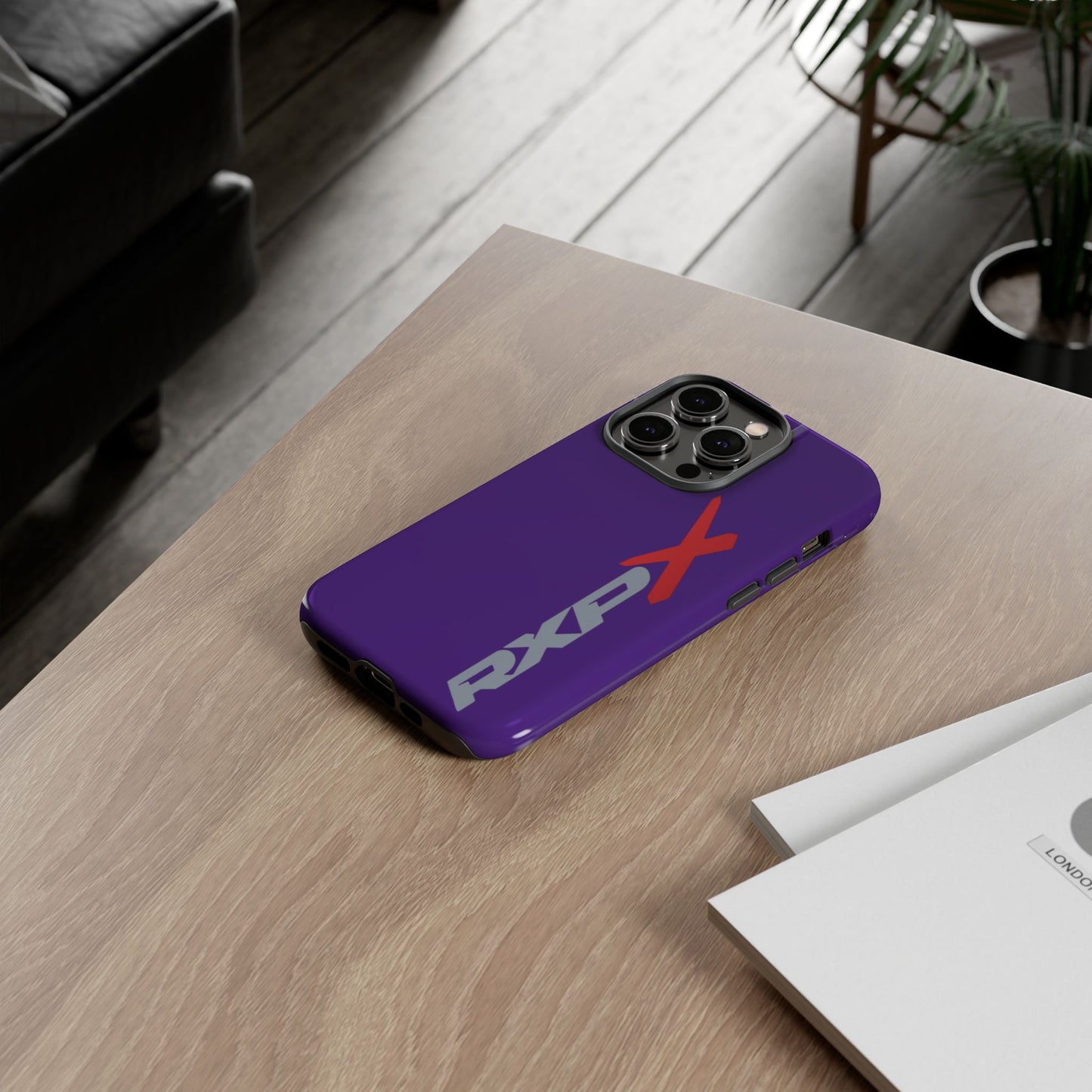 RXPX Tough Phone Case Protective Cover - iPhone Samsung Google Pixel - Purple