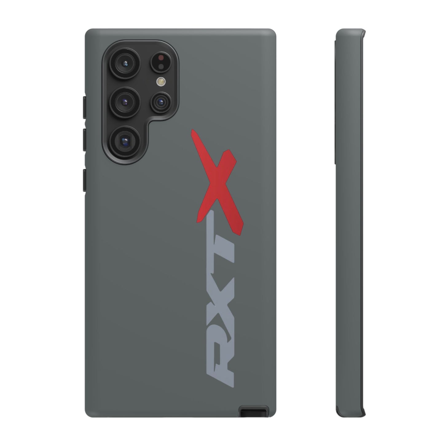 RXTX Tough Phone Case Protective Cover - iPhone Samsung Google Pixel -Dark Grey