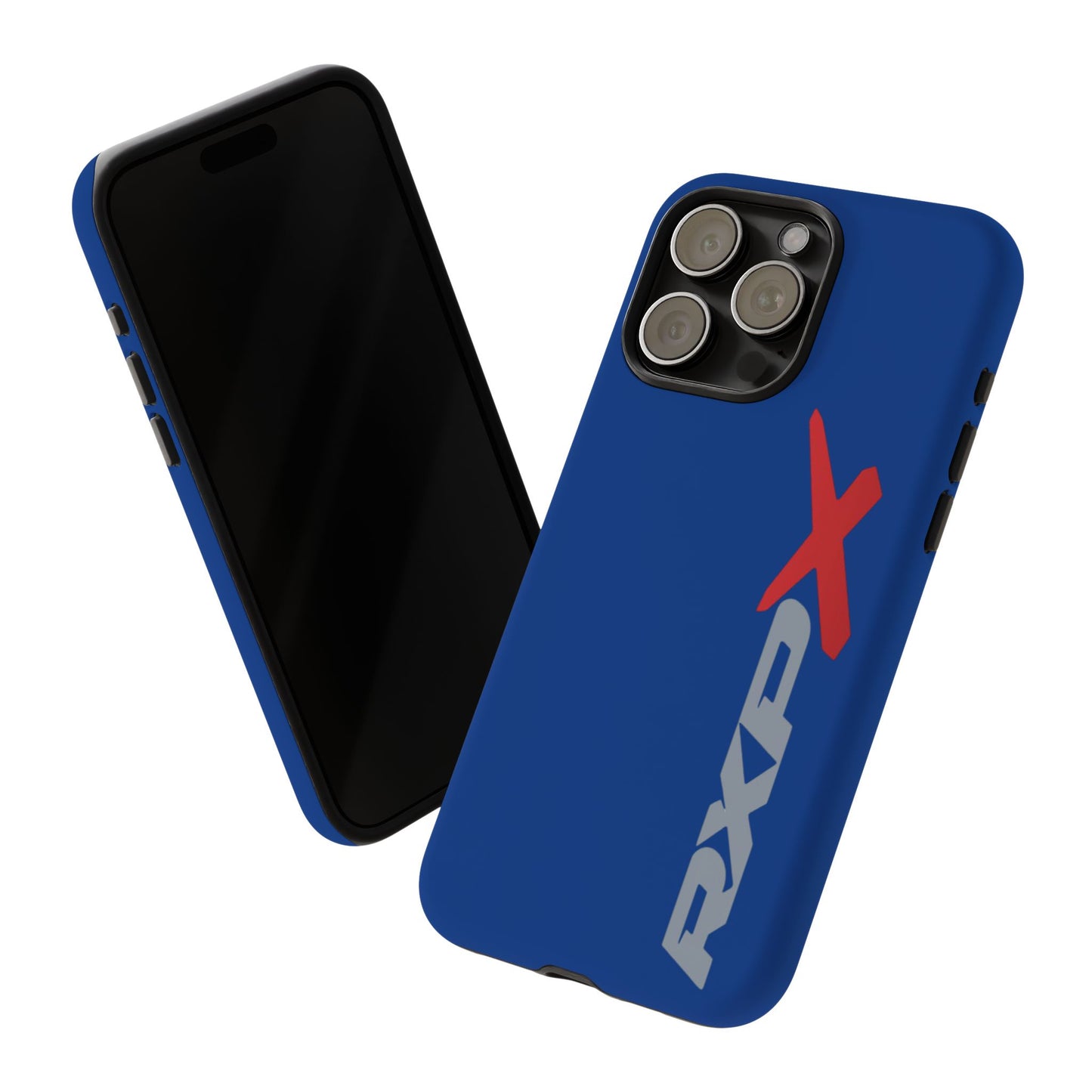 RXPX Tough Phone Case Protective Cover - iPhone Samsung Google Pixel - Dark Blue