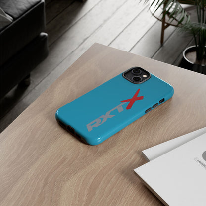 RXTX Tough Phone Case Protective Cover - iPhone Samsung Google Pixel Turquoise
