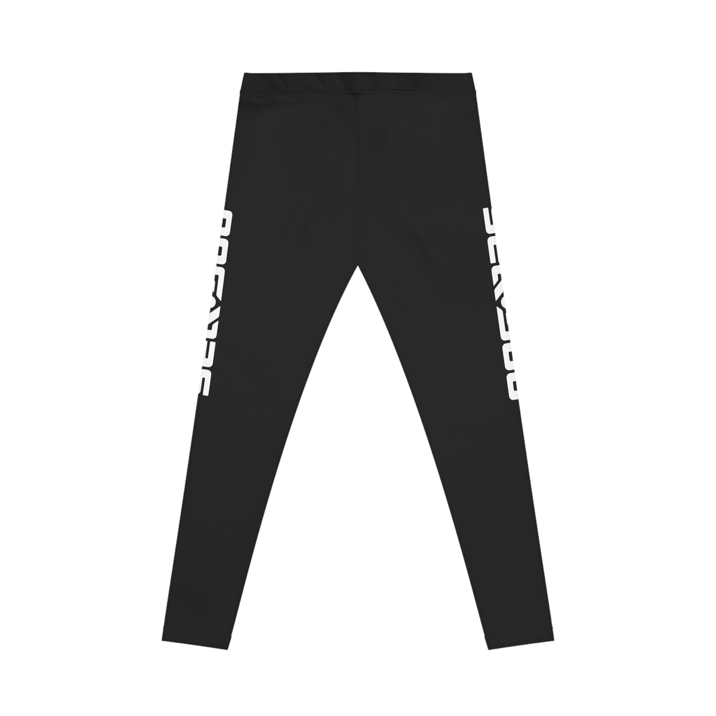 SeaDoo Leggings — Side Script Black Casual Women's Leggings