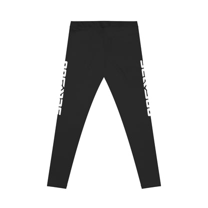 SeaDoo Leggings — Side Script Black Casual Women's Leggings