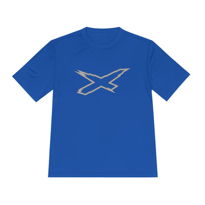 Riptide X-Team Performance Dri Fit Tee — Moisture‑Wicking Athletic Shirt Steel Plate