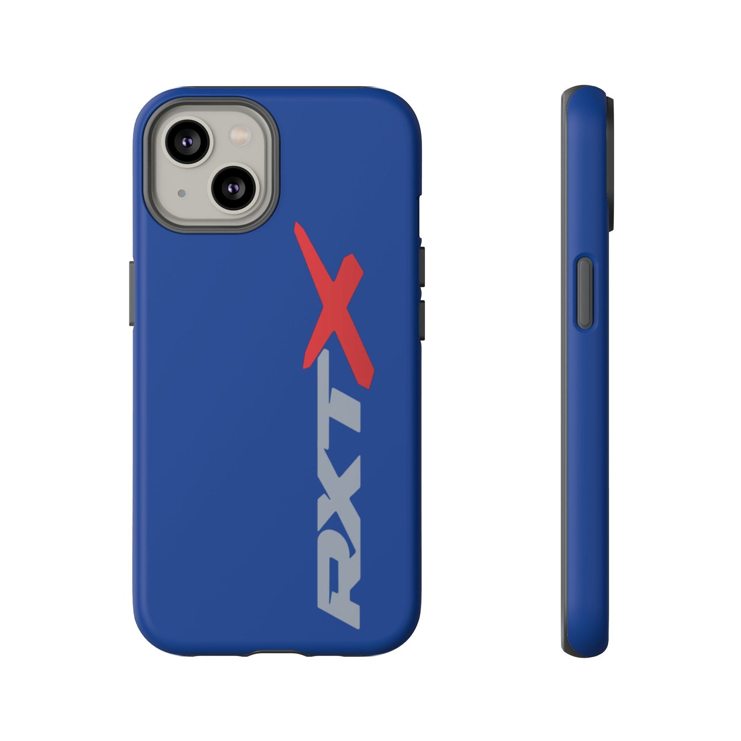 RXTX Tough Phone Case Protective Cover - iPhone Samsung Google Pixel Dark Blue