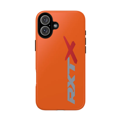 RXTX Tough Phone Case Protective Cover - iPhone Samsung Google Pixel Orange