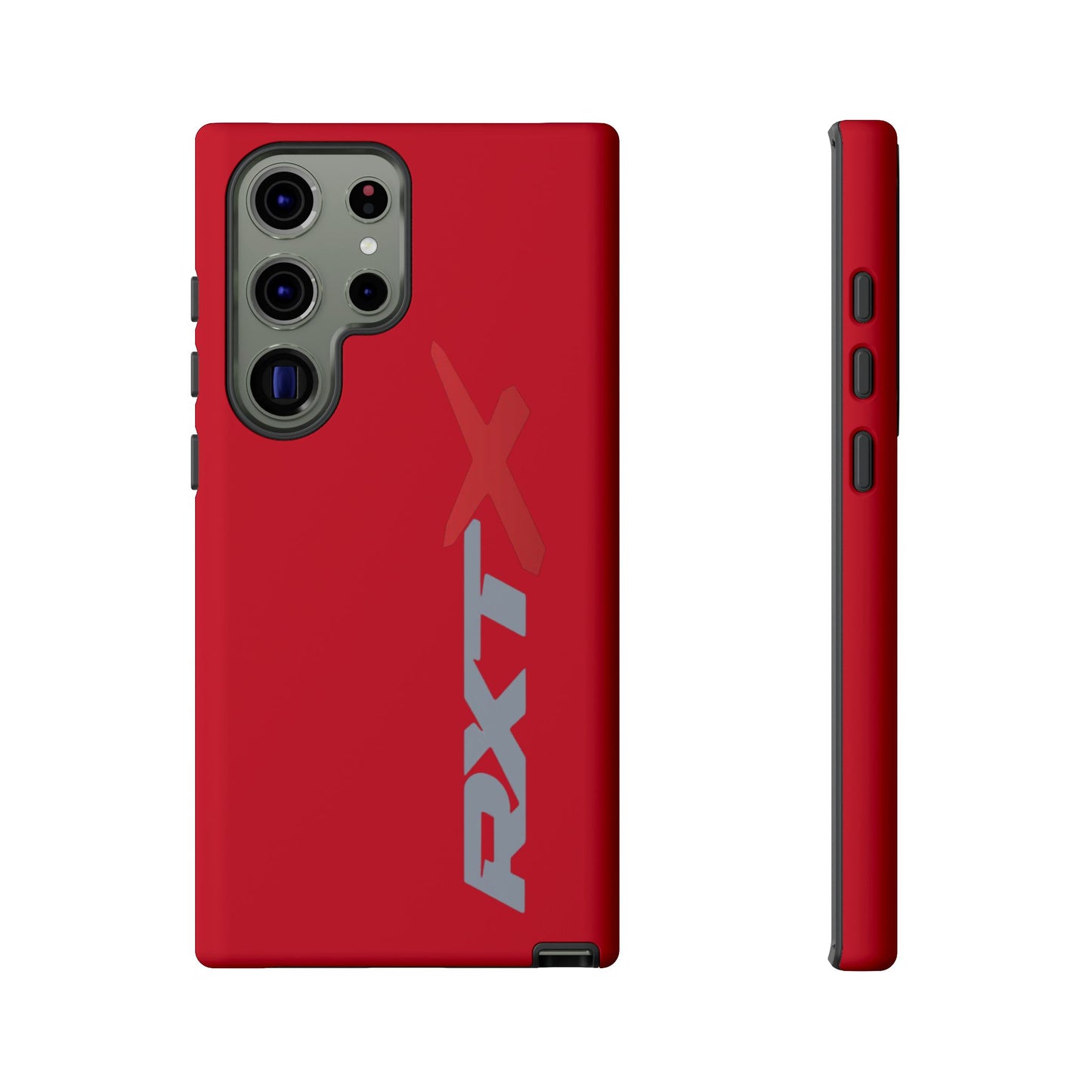 RXTX Tough Phone Case Protective Cover - iPhone Samsung Google Pixel Red