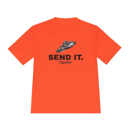 Riptide Send It Performance Dri Fit Tee — Moisture‑Wicking Athletic Shirt