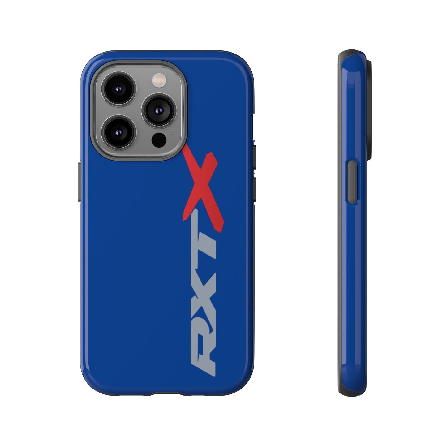 RXTX Tough Phone Case Protective Cover - iPhone Samsung Google Pixel Dark Blue