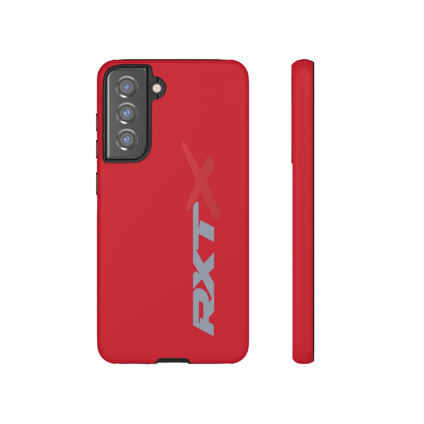 RXTX Tough Phone Case Protective Cover - iPhone Samsung Google Pixel Red