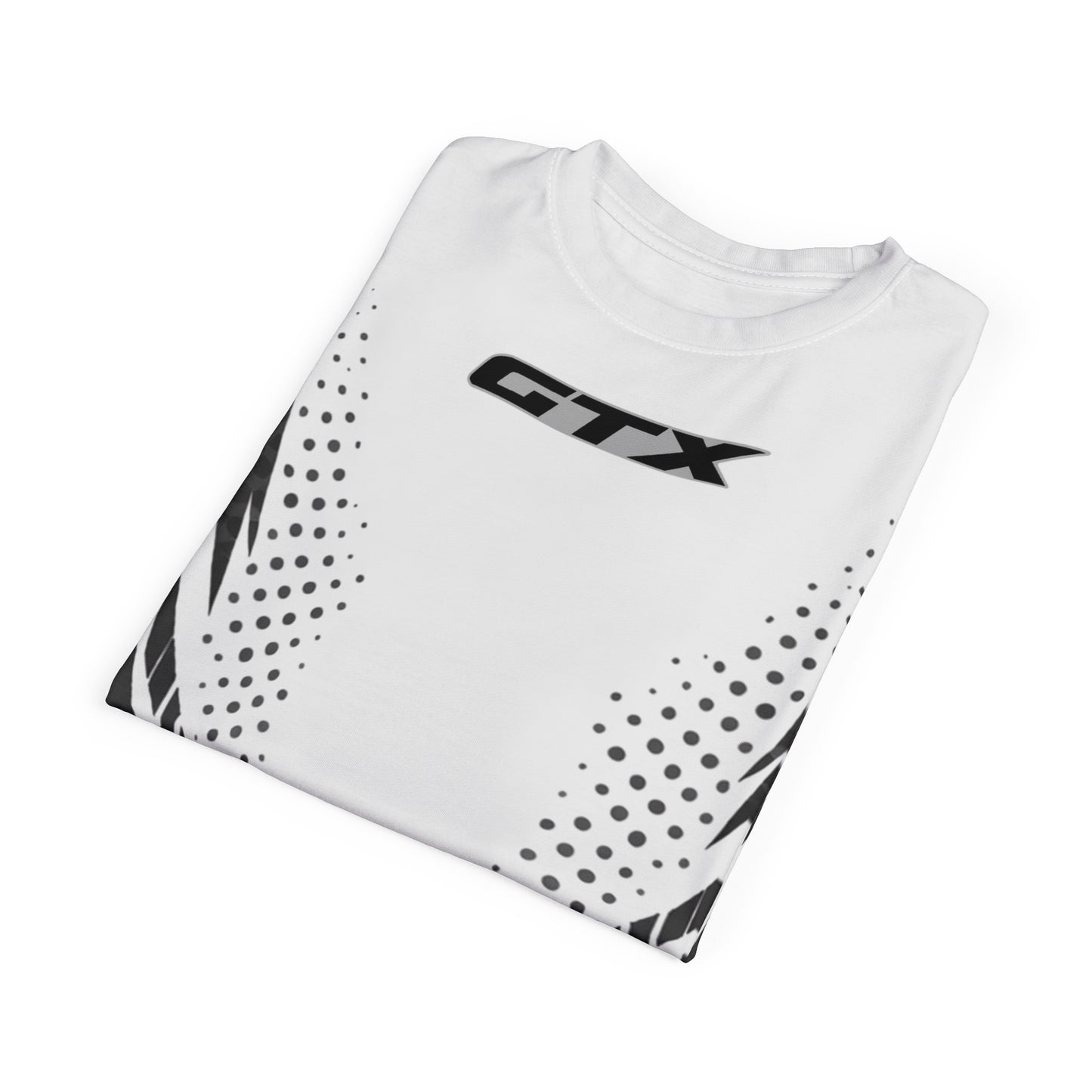 SeaDoo GTX X-Team Cyber Racing Dri Fit Tee — Grey & White All-Over Print